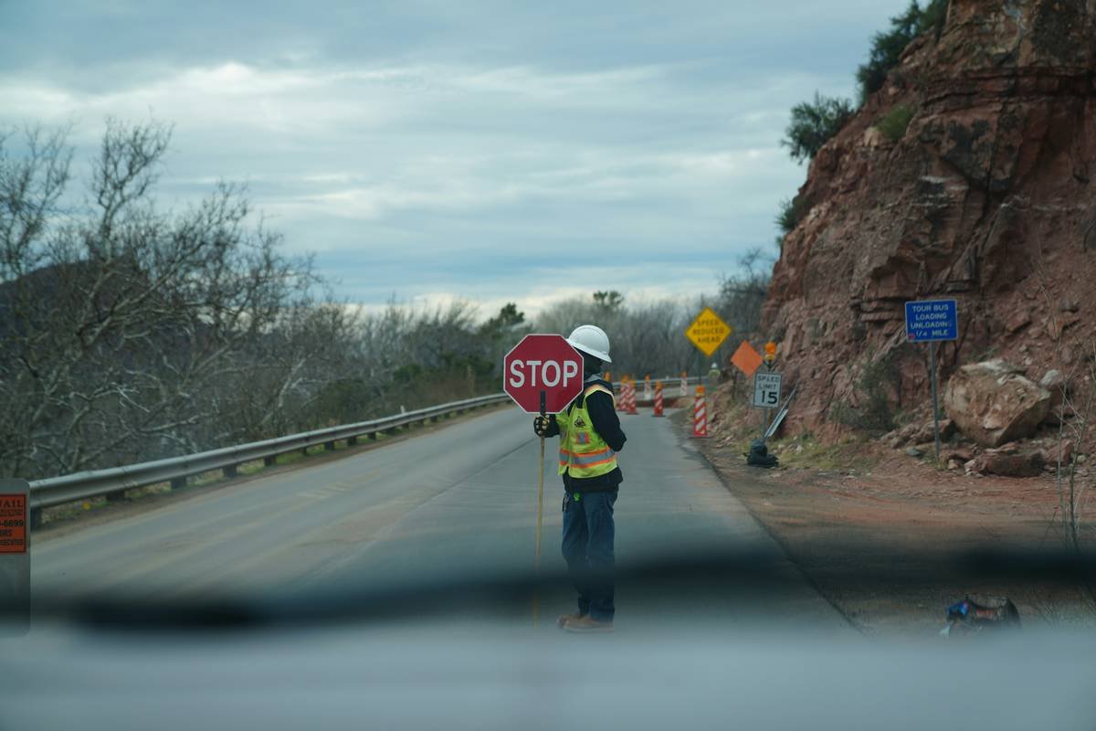 Map showing service radius boundaries for roadside assistance